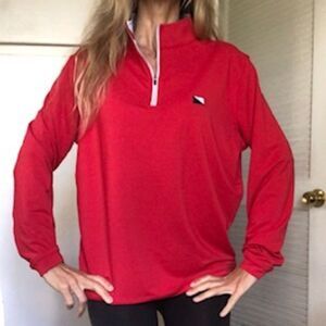 Peter Millar Red Top M NWT
